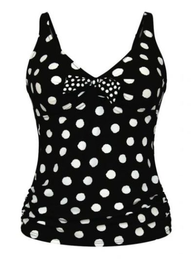Alina Tankini Zwart / Wit