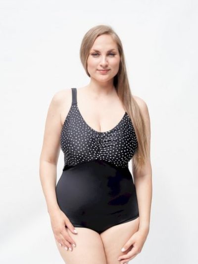 Dots Badpak Zwart