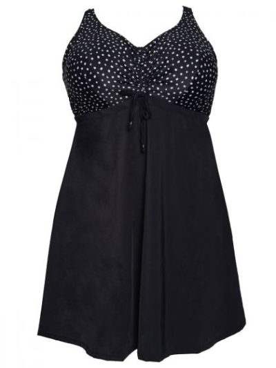 Dots Badpak Zwart