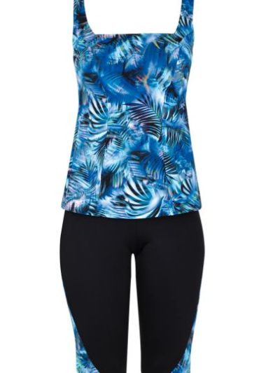 18009 Tankini Blauw