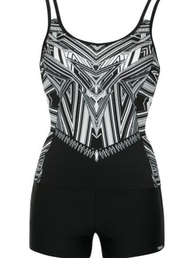 18606 Tankini Zwart