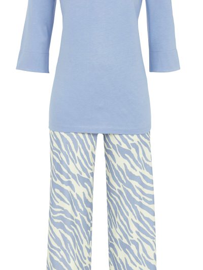 Ringella pyjama 6211232 lichtblauw - (Nicky's Lingerie by C&M)